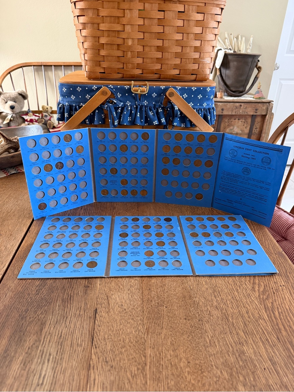 Vintage Lincoln Cent Penny Collection